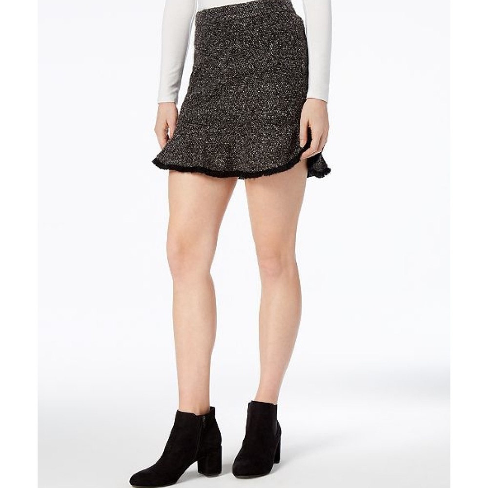 Mare Mare Parker Frayed Tweed Mini Skirt XS NWT